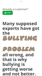 Mobile Screenshot of antibullyprogram.com